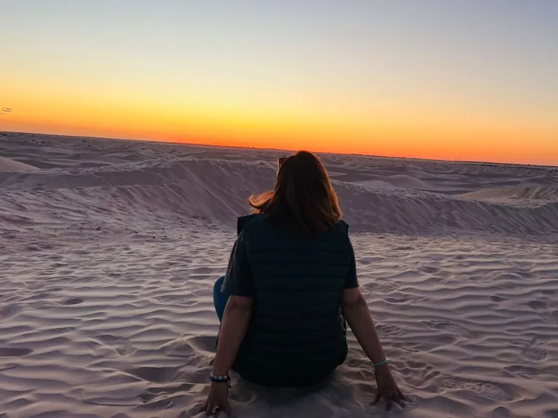 Nomadic Berber experience in the desert