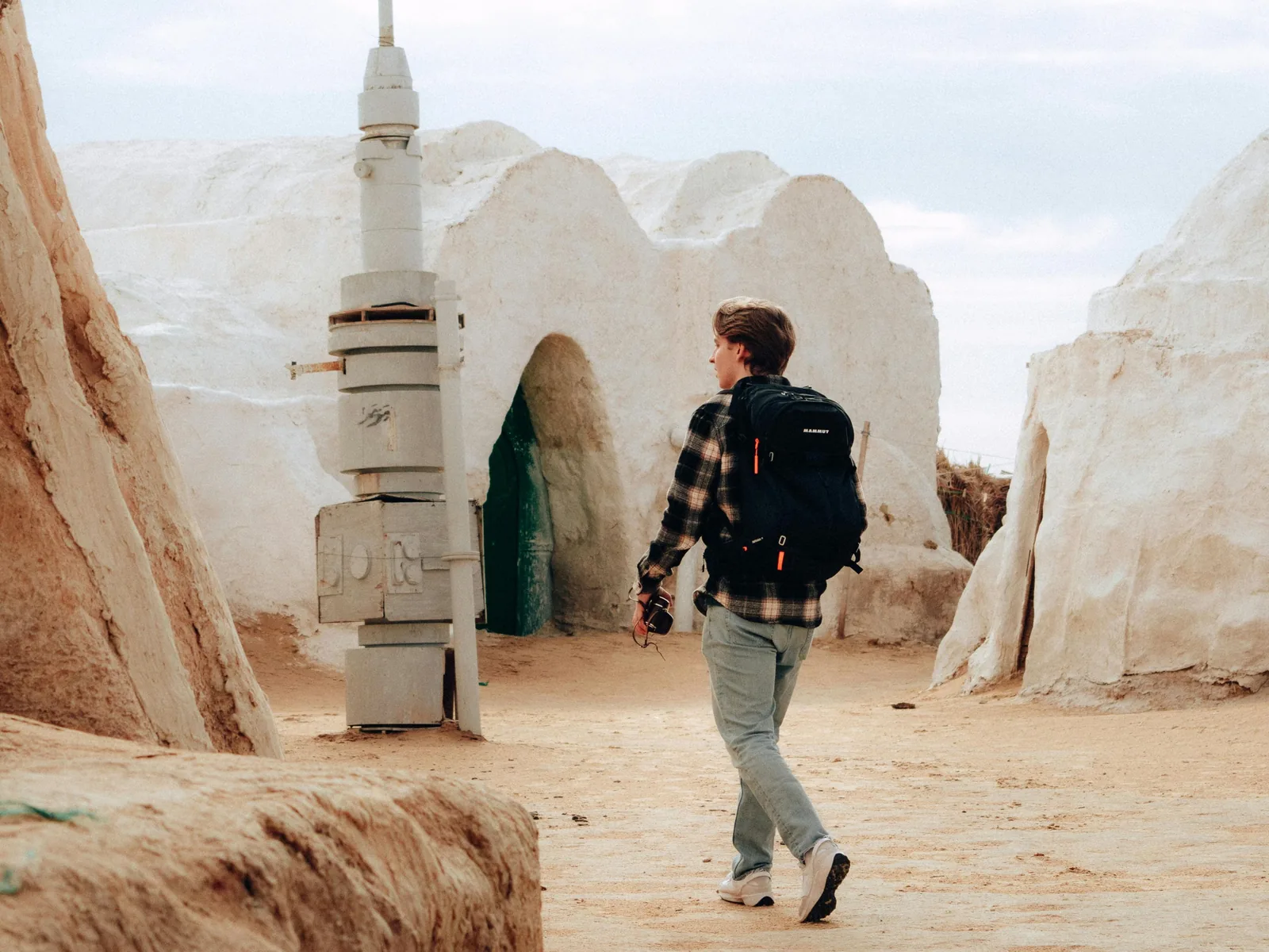 Mos Espa Star Wars film set in the Tunisian desert near Tozeur